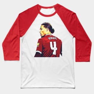 Virgil Van Dijk Baseball T-Shirt